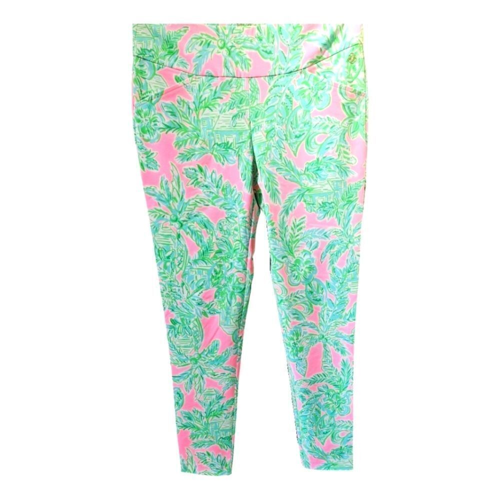 LILLY PULITZER Luxletic 28" UPF 50+ High Rise Weekender Leggings Size 4 NEW - Picture 2 of 16